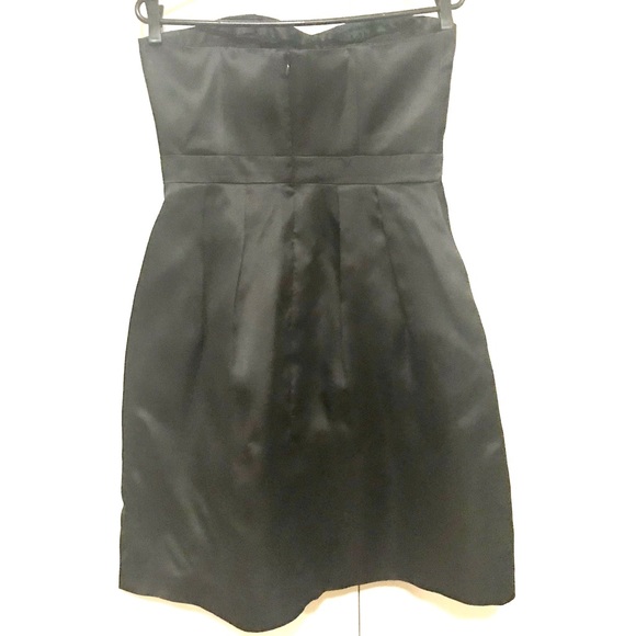 J.CREW Tulip Strapless Formal black Dress - size 8 - Picture 4 of 7